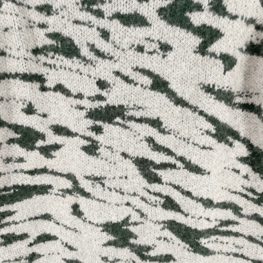 Madewell Thornton Animal Print Mockneck Sweater - Picture 5 of 10